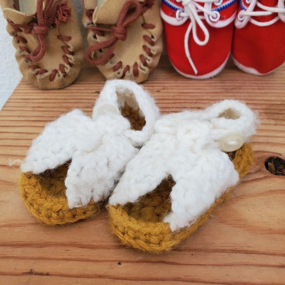 Baby Shoes Lot Moccasins Sandals Tennis Shoe Infant Leather Indian 5